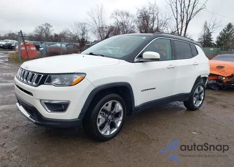 2020 Jeep Compass Limited 4X4 из США, поврежденный, VIN 3C4NJDCB3LT120356